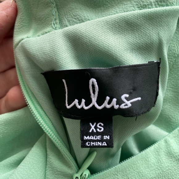 Mint Green | lulus | racer back | skater dress | size XS - Picture 11 of 12